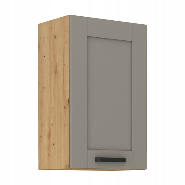 Szafka kuchenna górna LUNA 45 G-72 1F CLAY GREY / DĄB ARTISAN