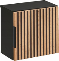 Szafka łazienkowa górna 35x35cm, Meble łazienkowe XILO Dąb Wotan / Szary