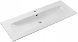 Umywalka meblowa jednokomorowa FLY 120cm Biały Połysk