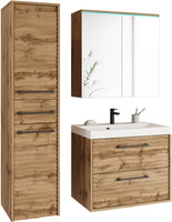Meble łazienkowe Canada DĄB WOTAN FALA MDF