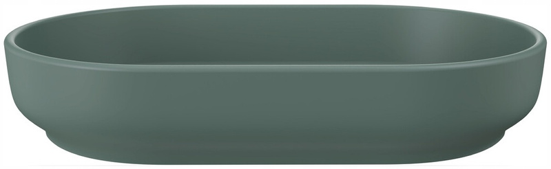 Umywalka nablatowa RIVER 2 55cm Ciemny Zielony Mat