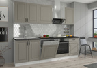 Front do zmywarki STILO ZM 570x446 CLAYGREY/BIAŁY MAT