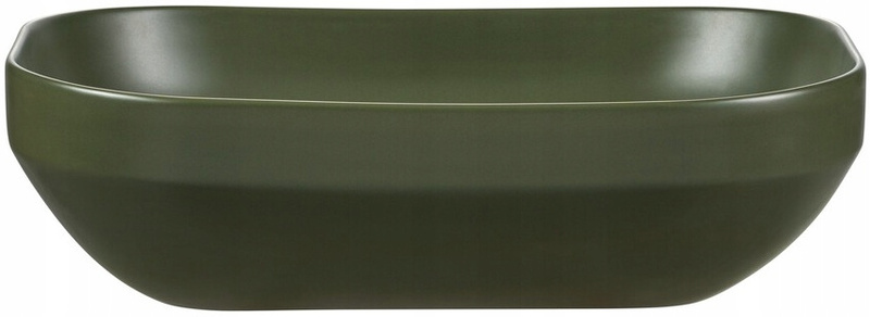 Umywalka nablatowa NELI 50cm Zielony Mat