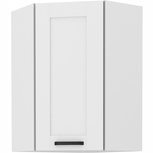 Szafka kuchenna górna narożna LUNA 60x60 GN-90 (45°) 1F BIAŁA