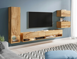 Meblościanka, Zestaw Mebli AMADEO salon Dąb Wotan