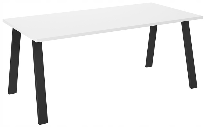 Stół loftowy do jadalni KLEO 185x90 BIAŁY