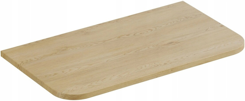Blat łazienkowy 100cm, Meble łazienkowe OVALIA DĄB CREMONA