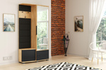 Garderoba CLEO panele 100cm lustro PRAWA