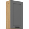 Meble kuchenne zestaw LUNA DUST GREY / DĄB ARTISAN kuchnia szafki 150cm