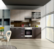 Front do zmywarki 45 cm z panelem sterującym z przodu ZM 570x446 DĄB FERRARA, LEGNO CIEMNE, Meble Kuchenne CHAMONIX
