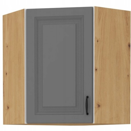 Szafa kuchenna górna STILO 60x60 GN-72 (45°) 1F DUSTGREY/DĄB ARTISAN