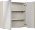 Szafka łazienkowa z lustrem 80cm, 2 drzwi, Meble łazienkowe BELLA Kaszmir