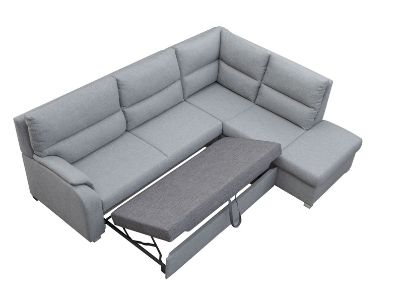 Narożnik z funkcją spania RAMIRO 250 cm, Rogówka