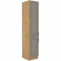 Szafka kuchenna STILO 40 DK-210 2F CLAYGREY/DĄB ARTISAN