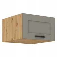Szafka kuchenna górna LUNA 60 NAGU-36 1F CLAY GREY / DĄB ARTISAN
