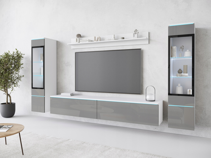 Meblościanka VERA II Zestaw mebli Matera / Kastanien Breslaw