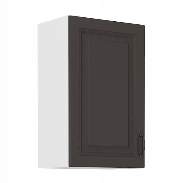 Szafka kuchenna górna STILO 45 G-72 1F GRAFIT MAT/BIAŁY MAT