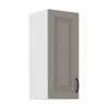 Szafka kuchenna górna STILO 30 G-72 1F CLAYGREY/BIAŁY MAT
