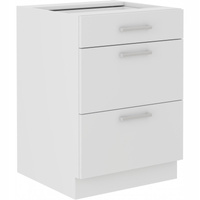 Szafka kuchenna dolna EKO WHITE 60 D 3S BB BIAŁA