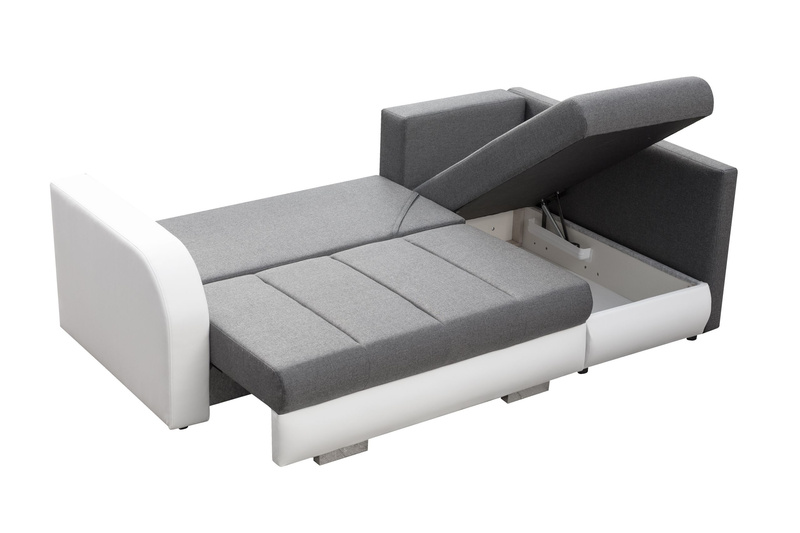 Narożnik z funkcją spania R-CITY 232 cm, Rozkładany, Rogówka