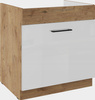 Szafka kuchenna dolna VIGO 80 ZL 1S BB DARK WOOD / DĄB LANCELOT