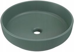 Umywalka nablatowa RIVER 1 55cm Ciemny Zielony Mat