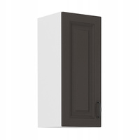 Szafka kuchenna górna STILO 30 G-72 1F GRAFIT MAT/BIAŁY MAT