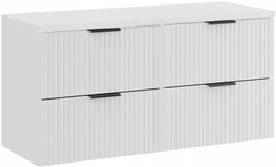 Zestaw szafek 120cm z blatem, Meble łazienkowe ADEL BIAŁY