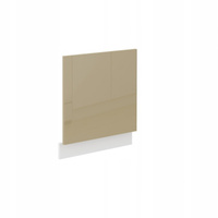 Front do zmywarki LARA ZM 570x596 BIAŁY/CAPPUCCINO POŁYSK