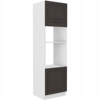 Szafka kuchenna STILO 60 DPM-210 2F GRAFIT MAT/BIAŁY MAT