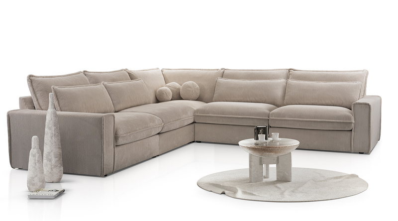 Narożnik CECYLIA 309 cm, Narożnik Modułowy, Wygodny, Do Salonu