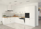 Szafka kuchenna STILO 40 DK-210 2F CLAYGREY/BIAŁY MAT