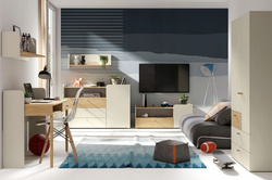 Meble Młodzieżowe YUKI, Zestaw nr 2, Meble do Salonu