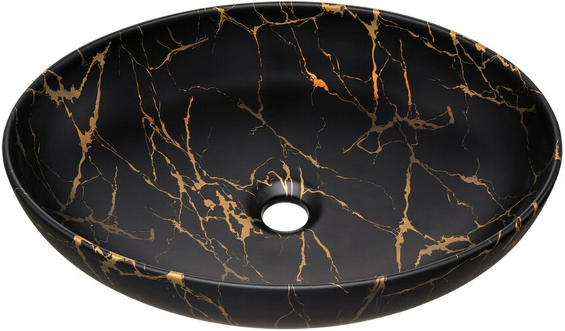 Zestaw mebli 120cm, blat umywalki Meble łazienkowe TALIA Dąb Casella/Czarny