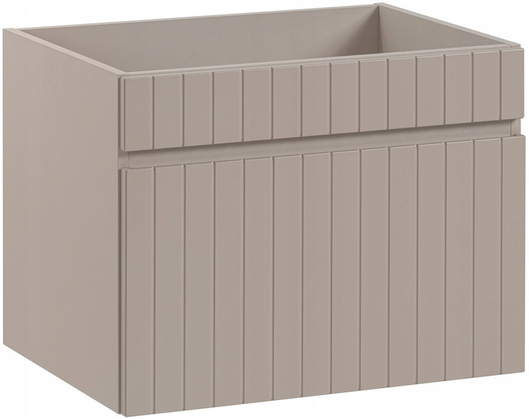 Szafka pod umywalkę 60cm, 1 szuflada, Meble łazienkowe ICONIC Róż