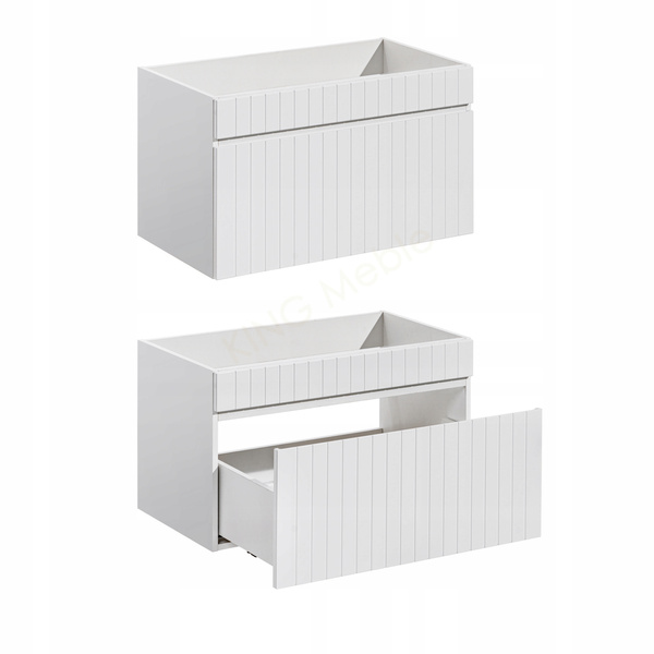 Meble łazienkowe ICONIC WHITE 180, 2xUmywalka, 2xLustro, 2xLED, 3 KOLORY