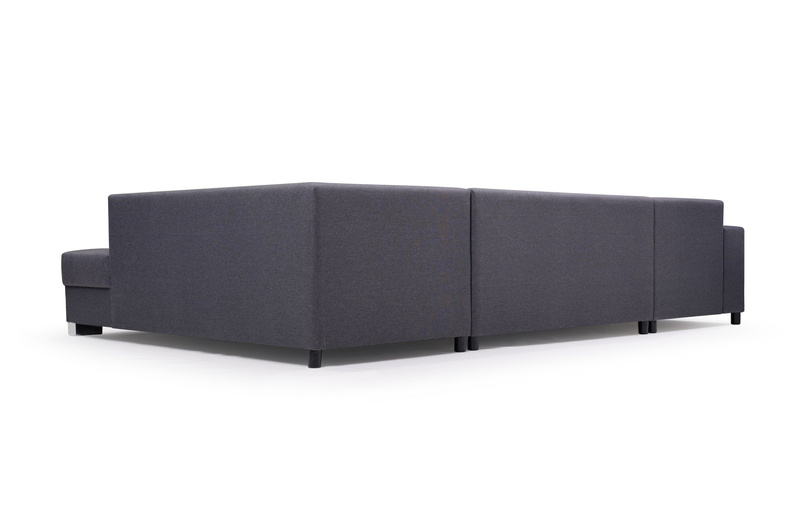 Duży Narożnik z funkcją spania OXI 320 cm, Rogówka, Rozkładany, W kształcie U