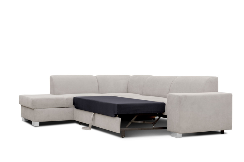 Narożnik z funkcją spania DIEGO 285 cm, Rozkładany, Pojemnik, Rogówka