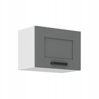 Szafka kuchenna górna LUNA 50 GU-36 1F DUST GREY / BIAŁY MAT