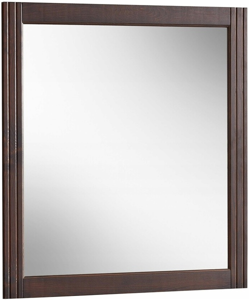 Lustro w ramie, Meble łazienkowe RETRO Brąz