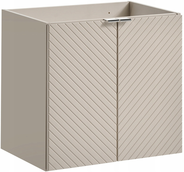 Zestaw 60cm, blat, umywalka, Meble łazienkowe VIVA Kaszmir/Dąb Coast Evoke