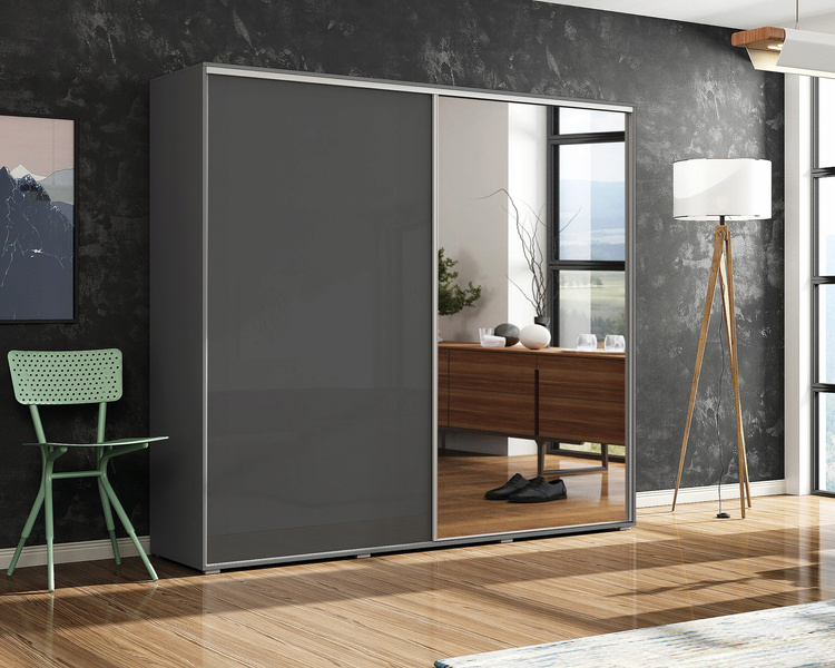 Szafa przesuwna A20 150 / 245 / 62 lustro, różne kolory i rozmiary