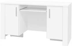 Biurko CEZAR 17A, Biurko 100cm, Białe