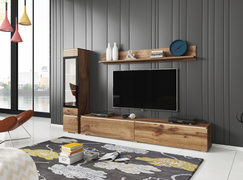 Witryna VERA HIGHBOARD 120 Dąb Wotan