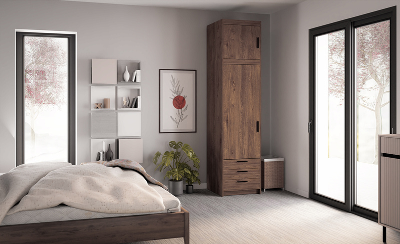 Nadstawka do szafy ELENA 1D Dąb Lefkas