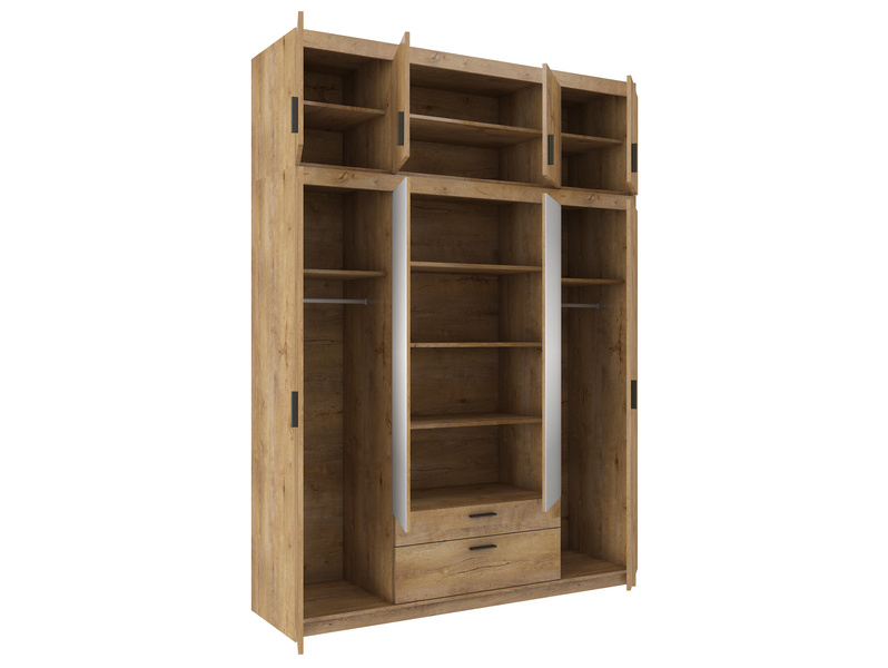 Nadstawka do szafy Elena 4D Dąb lefkas