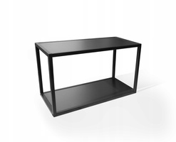 Półka ONE LOFT 60 G-36 kuchnia CZARNA, półka wisząca