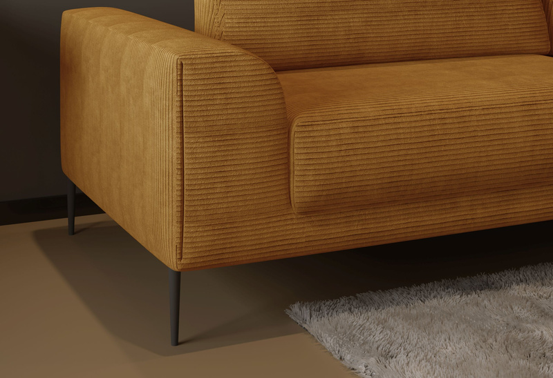 Sofa z funkcją spania CAPITOL 250 cm, Kanapa, Automat, Pojemnik, Sprężyny