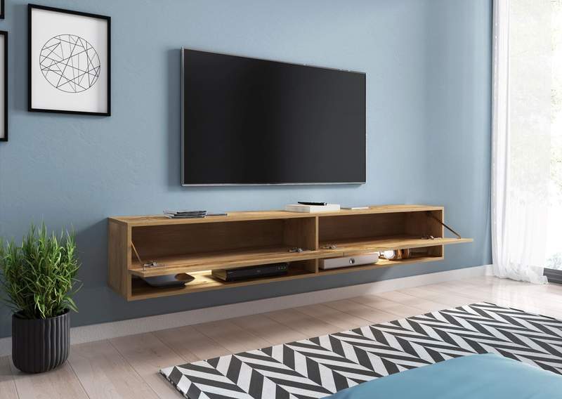 Szafka RTV Lowboard A 180cm DĄB WOTAN