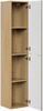 Zestaw meblowy 60cm, słupek, Meble łazienkowe NORDIC Dąb Cremona